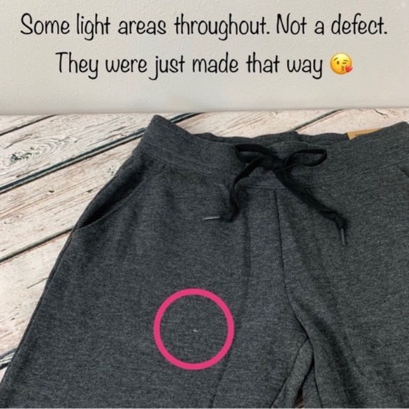 NWT Small PINK Victoria’s Secret Skinny Fleece Joggers Plaid Lounge Athleisure - Picture 5 of 9